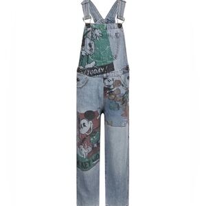 Desigual Jeans | Desigual Mickey Mouse Denim Dungarees